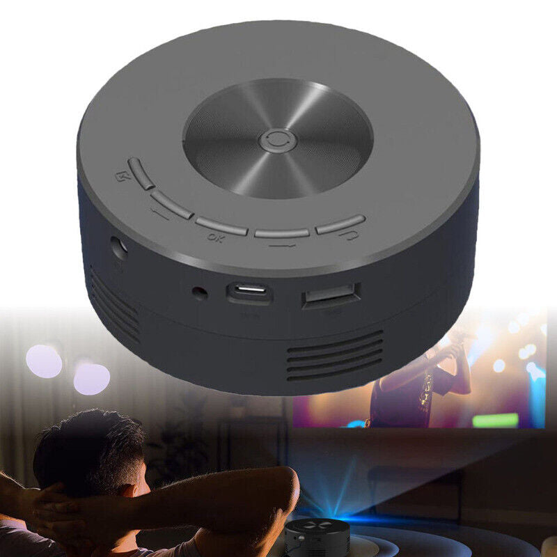 Mini Projector LED 1080P HD Home Cinema Portable Home Movie Projector 2024 NEW