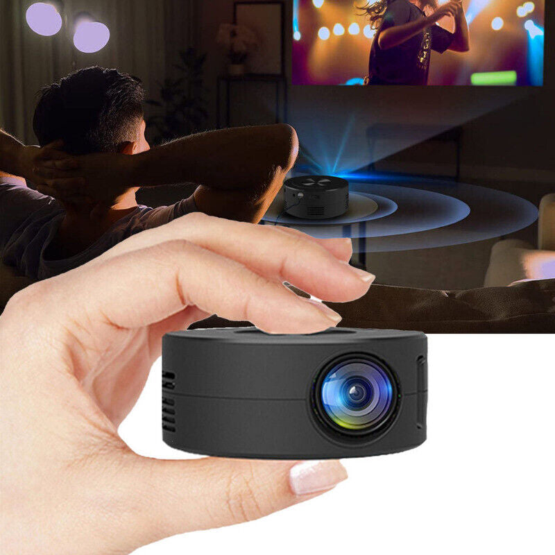 Mini Projector LED 1080P HD Home Cinema Portable Home Movie Projector 2024 NEW