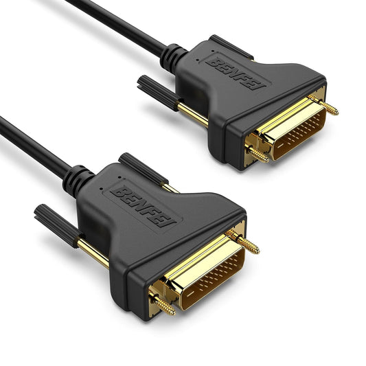 DVI to DVI Cable,  DVI-D to DVI-D Dual Link 6 Feet Cable